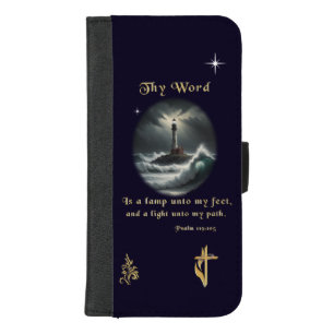 Psalm 119 iPhone 8/7 plus wallet case