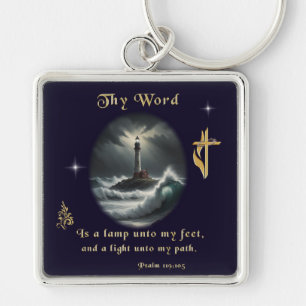 Psalm 119 keychain