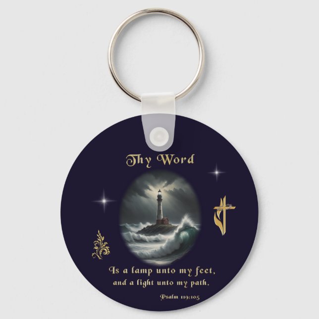 Psalm 119 keychain (Front)