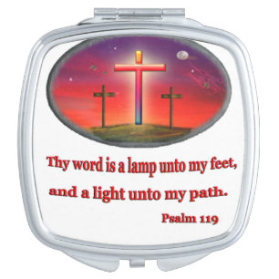 Psalm 119 mirror for makeup