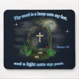 Psalm 119 mouse pad