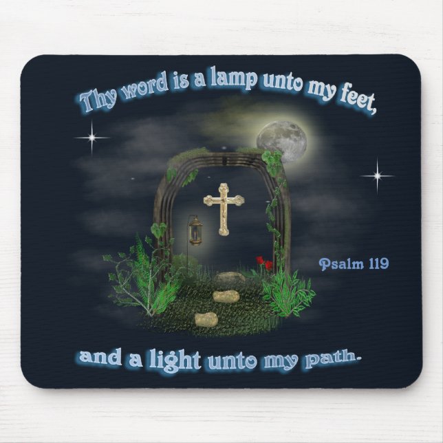 Psalm 119 mouse pad (Front)