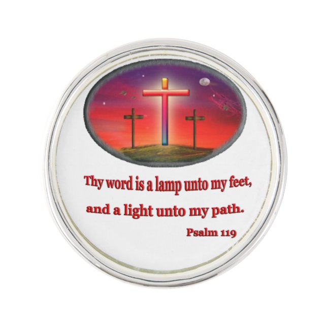 Psalm 119 pin (Front)