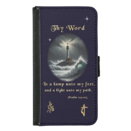 Psalm 119 samsung galaxy s5 wallet case