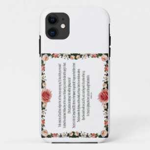Psalm 11, I took refuge in the Lord iPhone 11 Case