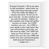 Psalm 121 cards (Inside (Left))