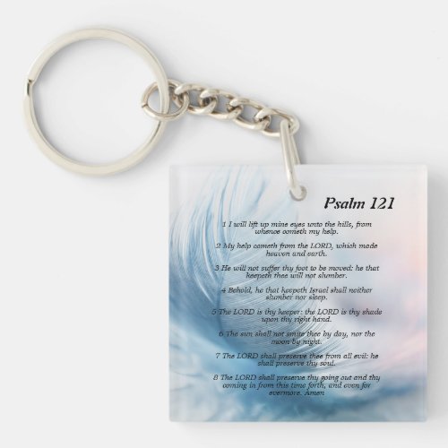 Psalm 121   keychain