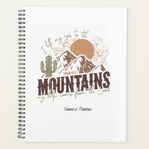 Psalm 121 Personalized Christian Planner