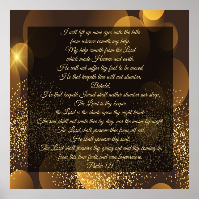 Psalm 121 poster (Front)