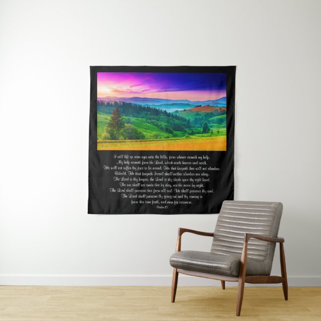 Psalm 121   tapestry (In Situ)