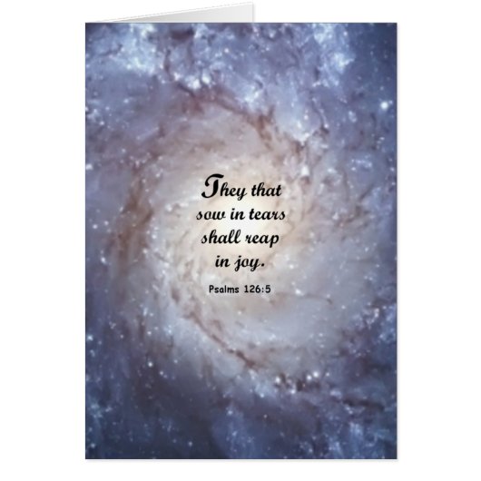Psalm 126:5 cards (Front)