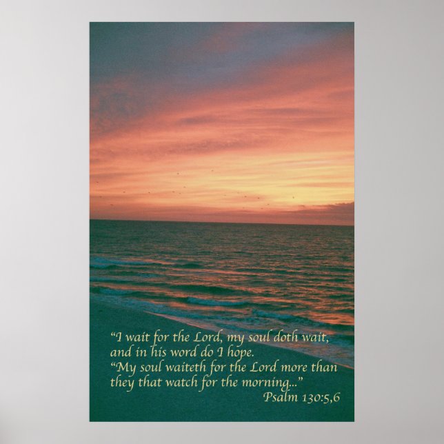 Psalm 130 poster (Front)