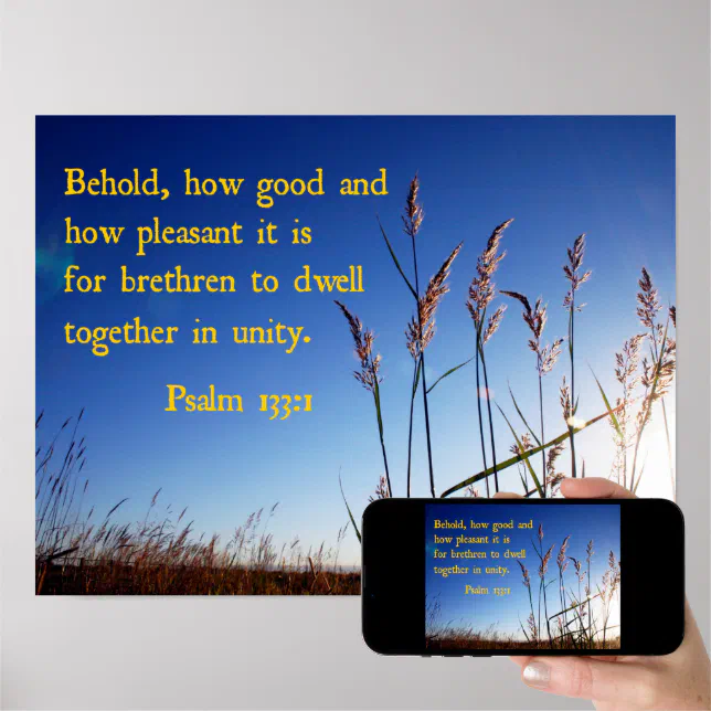How Good And How Pleasant