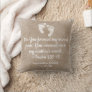 Psalm 139:13 Christian Baby Personalized Nursery Throw Pillow