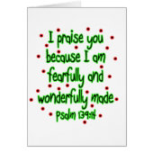 Psalm 139:14 (Front)