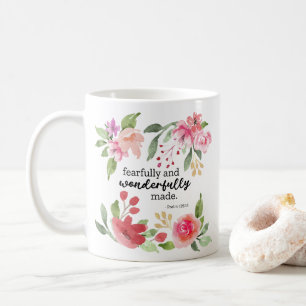 Psalm 139:14 - Fearfully and Wonderfully Made Coffee Mug
