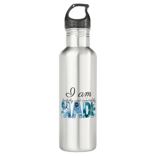 Psalm 139:14 Fearfully & Wonderfully Made Stainless Steel Water Bottle