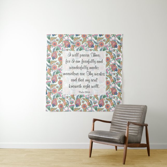 Psalm 139:14  tapestry (In Situ)