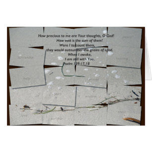 Psalm 139:17,18 cards