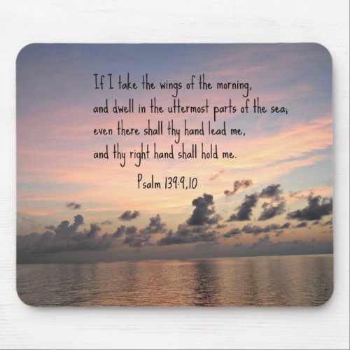 Psalm 139 910 mouse pad