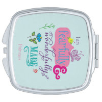  Compact Mirror with Monogram Initial Pocket Mirror Bachelorette  Bridesmaid Gift (Silver, Initial: H) : Beauty & Personal Care