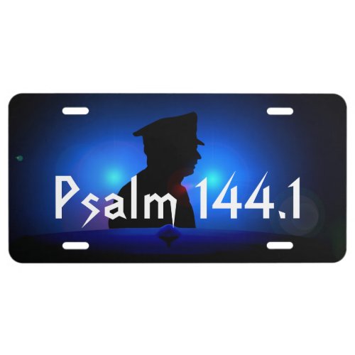 Psalm 1441 license plate