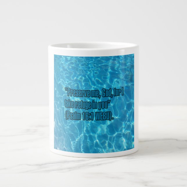 Psalm 16:1 WEBU Mug (Front)