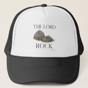 Psalm 18:2 Bible Scripture Quote KJV Trucker Hat
