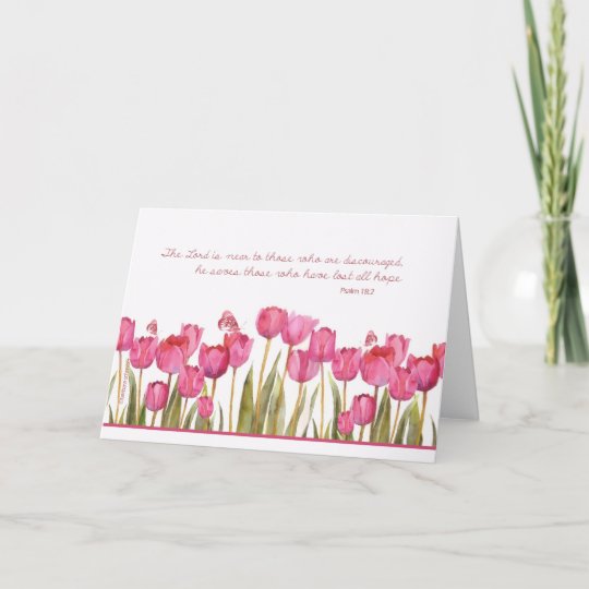 Psalm 18 2 encouragement cancer patient card zazzle