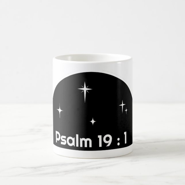 Psalm 19 : 1,  coffee mug (Center)