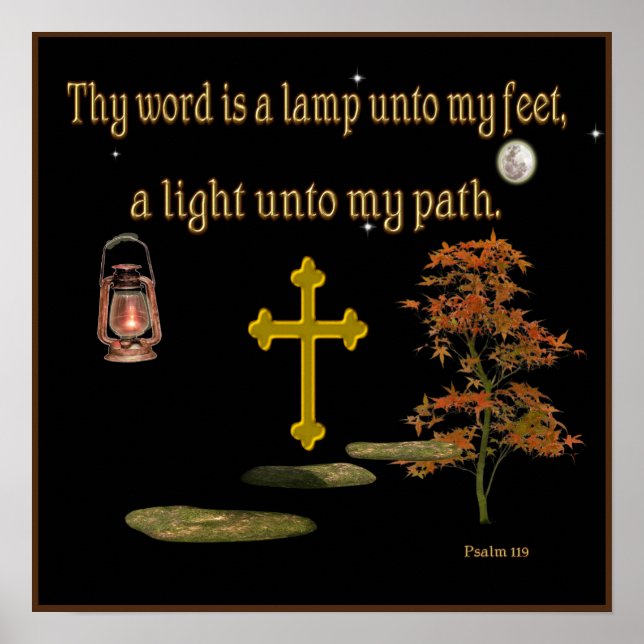  psalm 1:19 poster (Front)