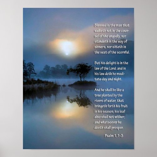 Psalm 1 1_3 poster