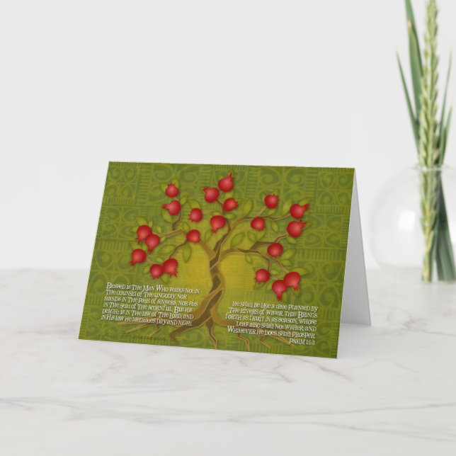 Psalm 1 card (Front)