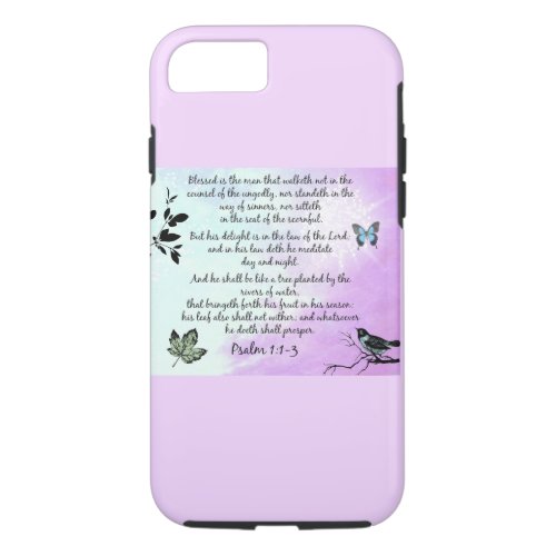 Psalm 1 iPhone 87 case