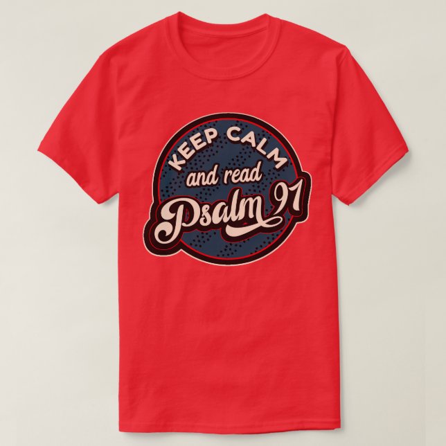 Psalm 1 T-Shirt (Design Front)