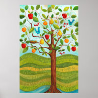 Psalm 1 Tree Planted by Rivers of Water Print