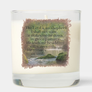 PSALM 23:1 - Candle