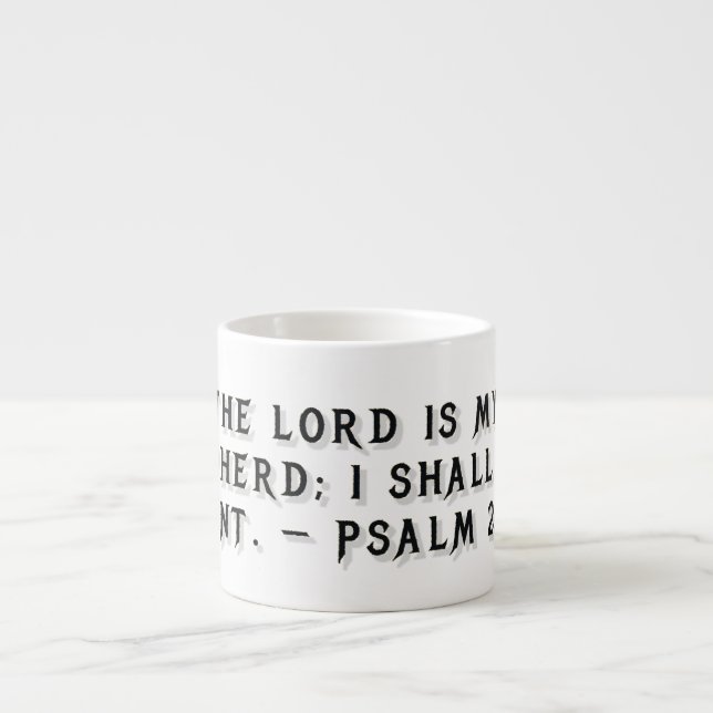 Psalm 23:1 Gift Mug (Front)