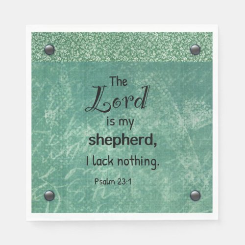 Psalm 231 Luncheon Napkins _ Set of 50