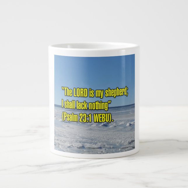 Psalm 23:1 WEBU Mug (Front)