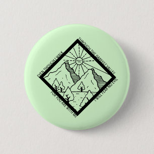 Psalm 23 4 Fear No Evil Christian Bible Verse Button