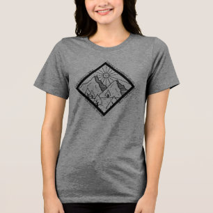 Psalm 23 4 Fear No Evil Christian Bible Verse Tri-Blend Shirt