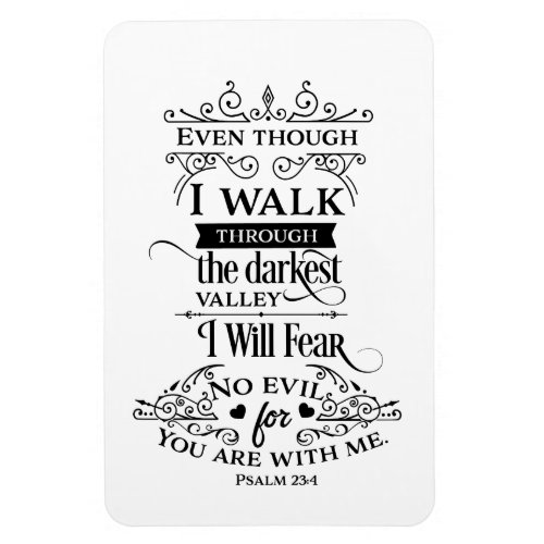 Psalm 234 _ I Will Fear No Evil _ Modern language Magnet