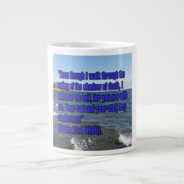 Psalm 23:4 WEBU Mug (Front)