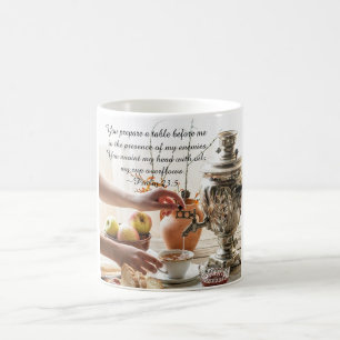 Psalm 23:5 You have anointed my head with oil Coffee Mug