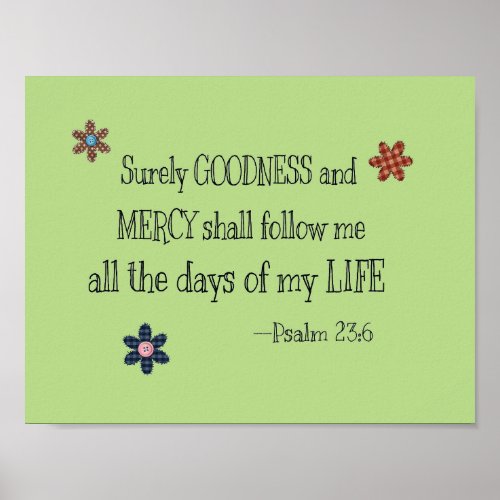 Psalm 236 poster