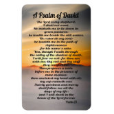 Psalm 23 (3) magnet