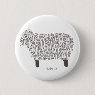 Psalm 23 Art Button