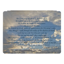 Psalm 23 Beautiful Bible Verse Christian iPad Pro Cover