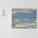 Psalm 23 Beautiful Christian Bible Verse Religious Faux Canvas Print<br><div class="desc">Psalm 23, my favorite verse from the bible. The beautiful canvas art contains the 23rd psalm scripture: The Lord is my shepherd. I shall not want. He maketh me to lie down in green pastures. He leadeth me beside the still waters. He restoreth my soul. This lovely Christian gift is...</div>